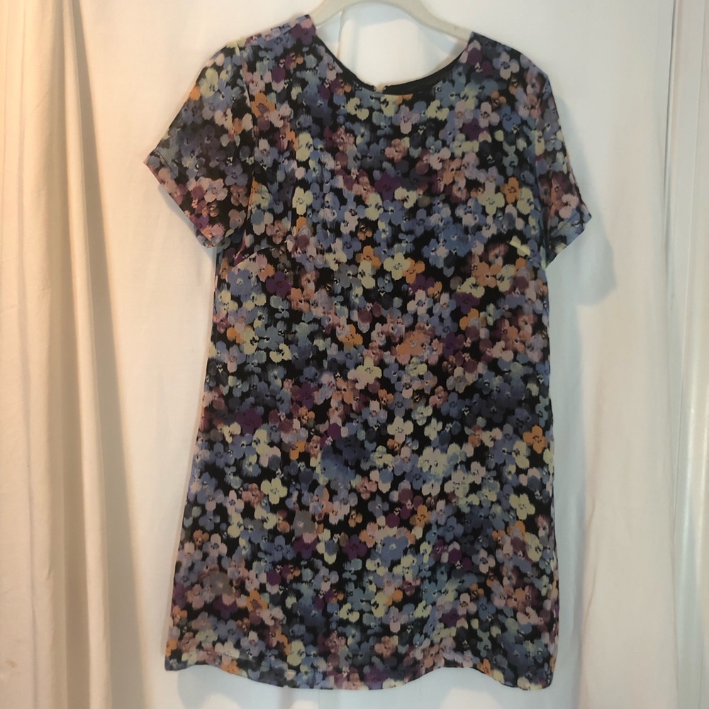 Olivaceous Floral Dress